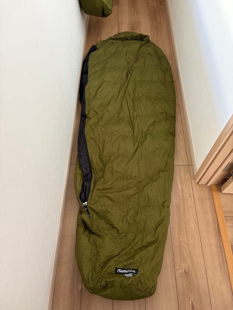 SABBATICAL 450DX レギュラー、ショート、コールマンキッズシュラフ