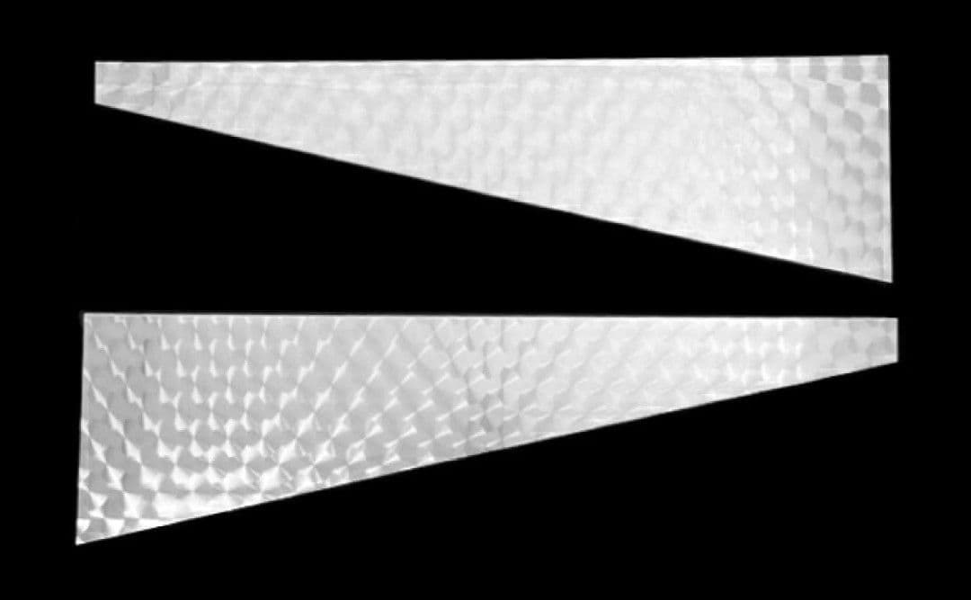 新型17プロフィア、17レンジャー　ウィンドウパネル　ウロコステンレス　デコトラ