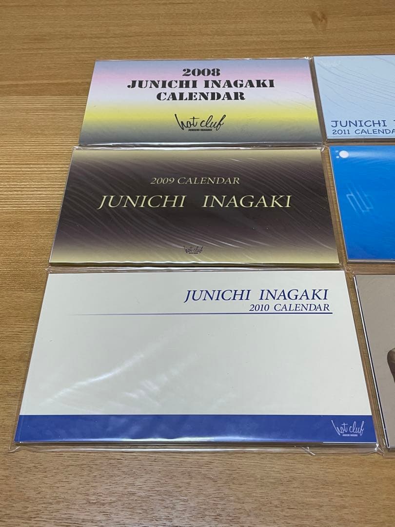 稲垣潤一ファンクラブ　イナガキジュンイチ カレンダーセット 2008-2016