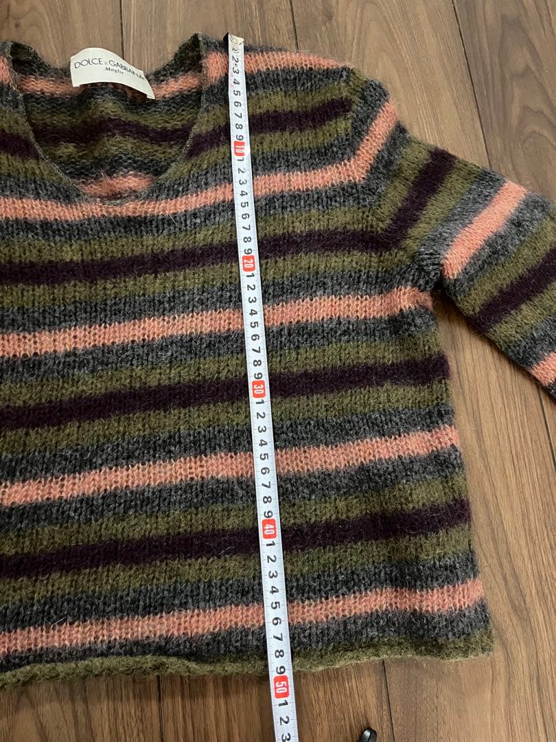ドルチェアンドガッバーナ　D&G ニット　セーター　46 ヴィンテージ　ボーダー