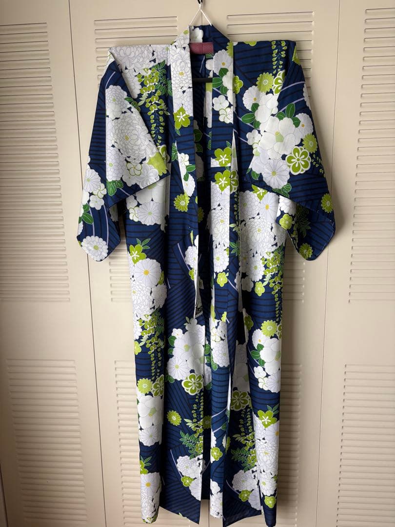 サ*ー様 【未使用】ふりふ　浴衣　夏着物　《オマケ兵児帯付き》