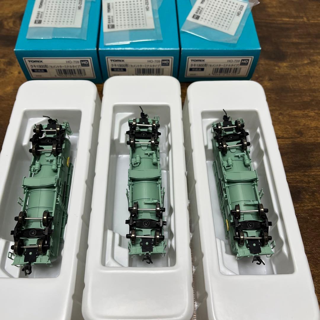 TOMIX HO-709 タキ1900形(セメントターミナルタイプ)完成品×3両