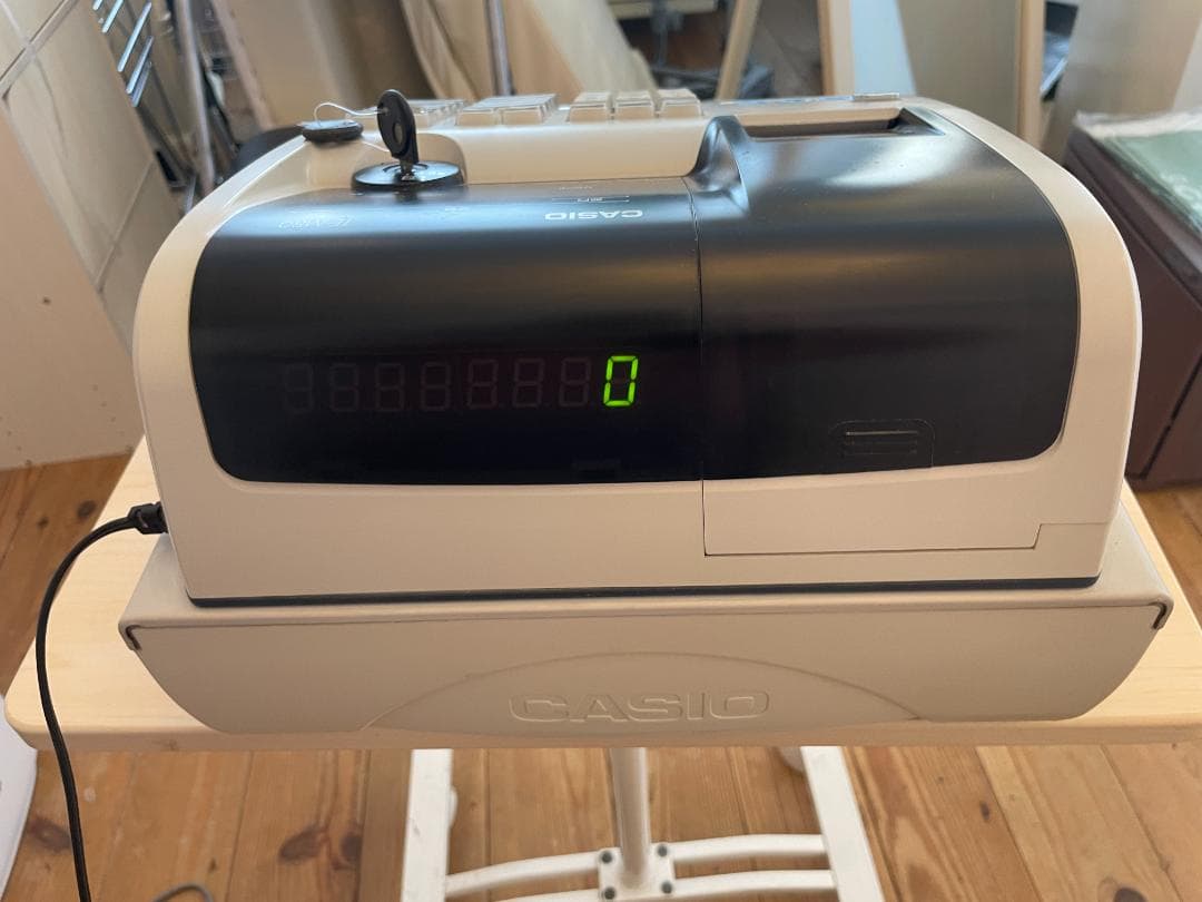 CASIO TE-M80 キャッシュレジスター 中古品