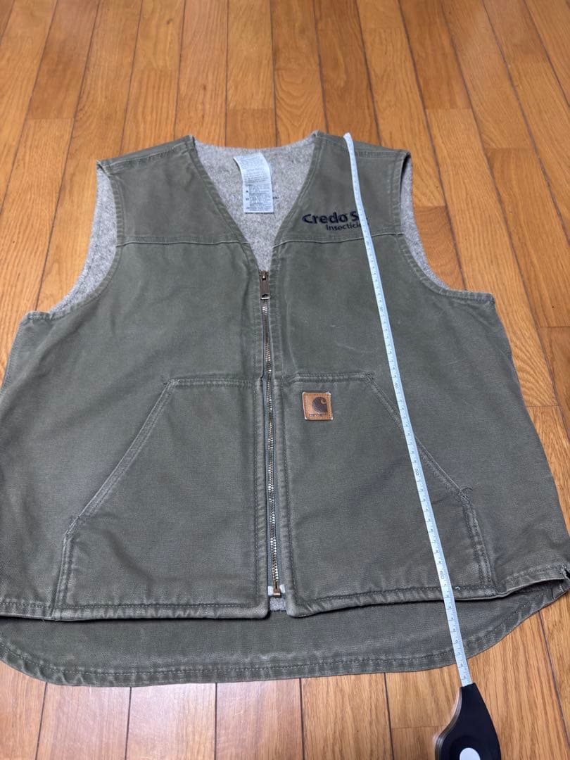 Carhartt オリーブグリーン ベスト