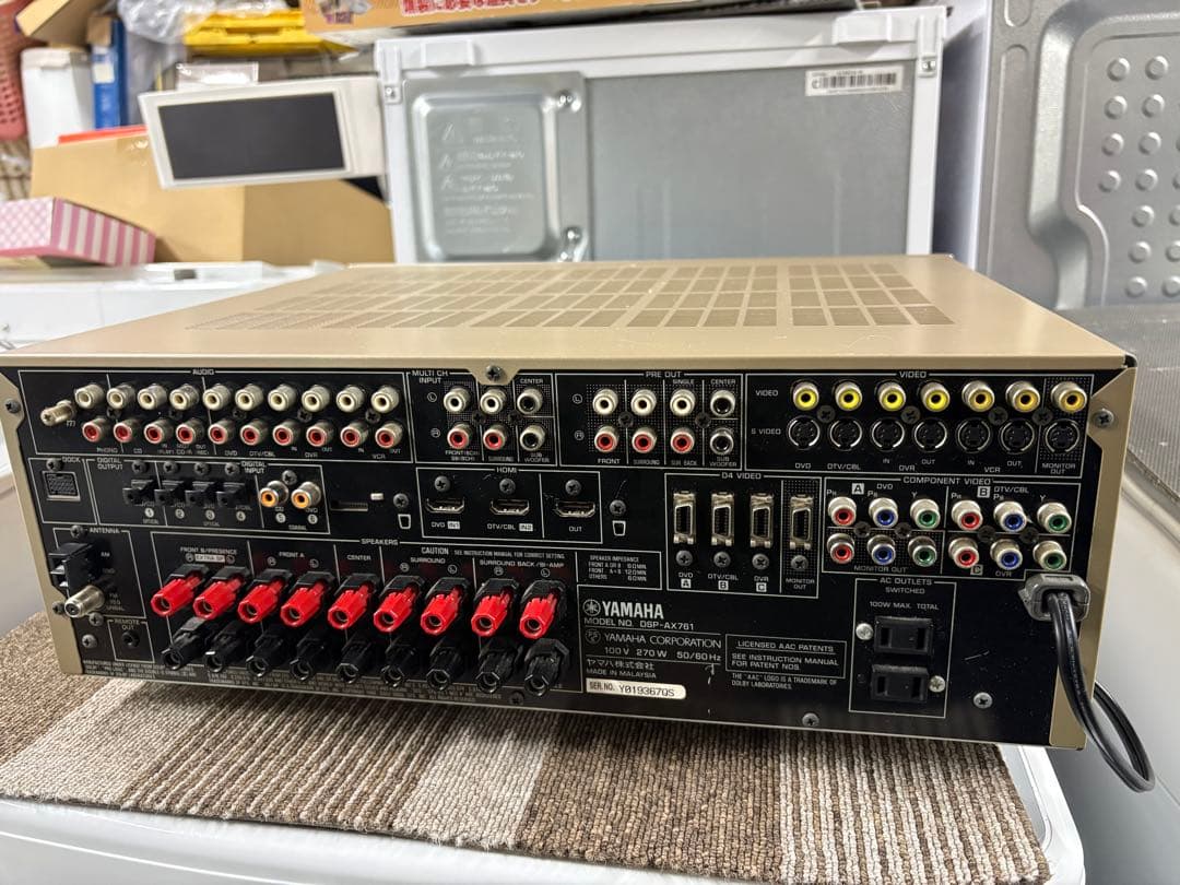YAMAHA ヤマハ DSP-AX761 AVアンプ