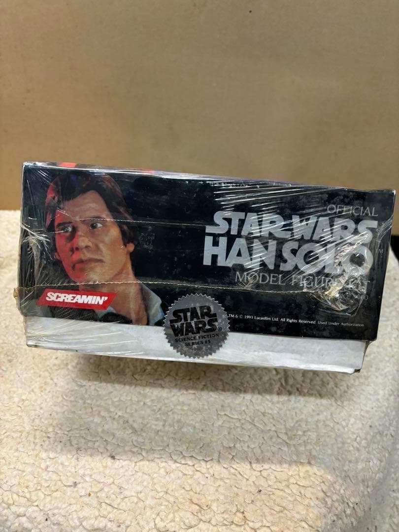 スターウォーズ　スクリーミン　ソフビキット　ハンソロ