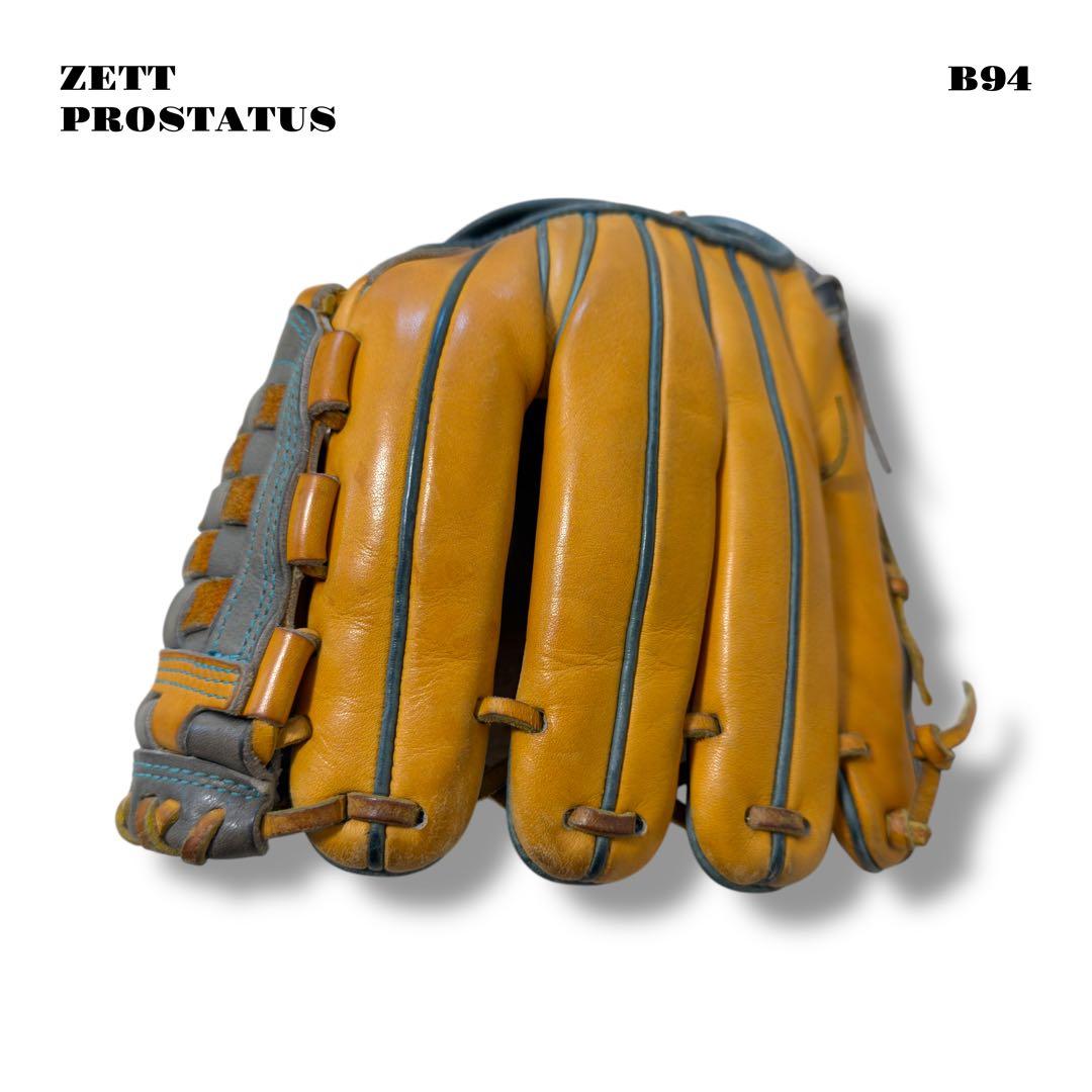 希少品！ ZETT PROSTATUS ORDER グローブ グラブ 軟式 野球