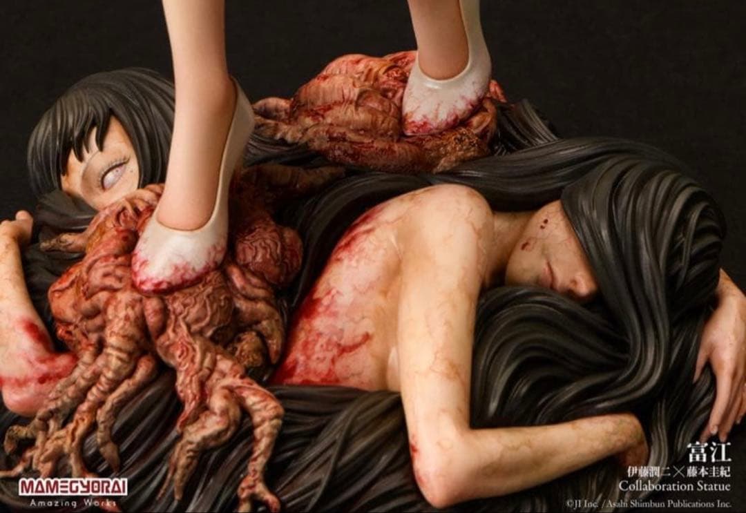 伊藤潤二×藤本圭紀 富江 コラボレーション スタチュー