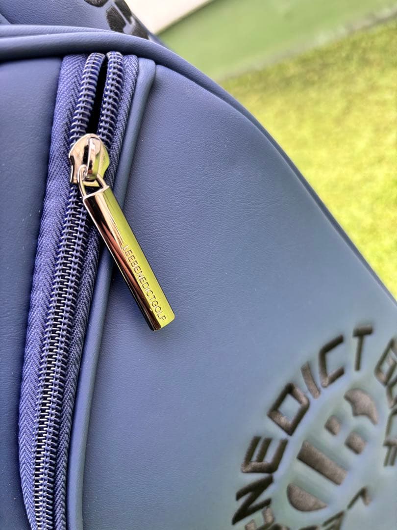 リー ベネディクト ゴルフ　キャディバッグ　新品　ゴルフバッグ　ネイビー　ブルー