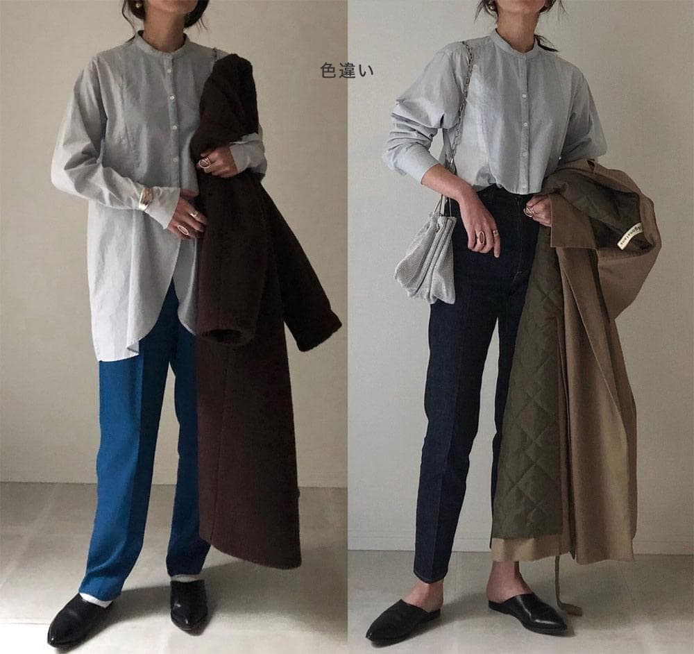 美品 ROKU ロク 2万 ドレスシャツ ブラウス B&Y ユナイテッドアローズ