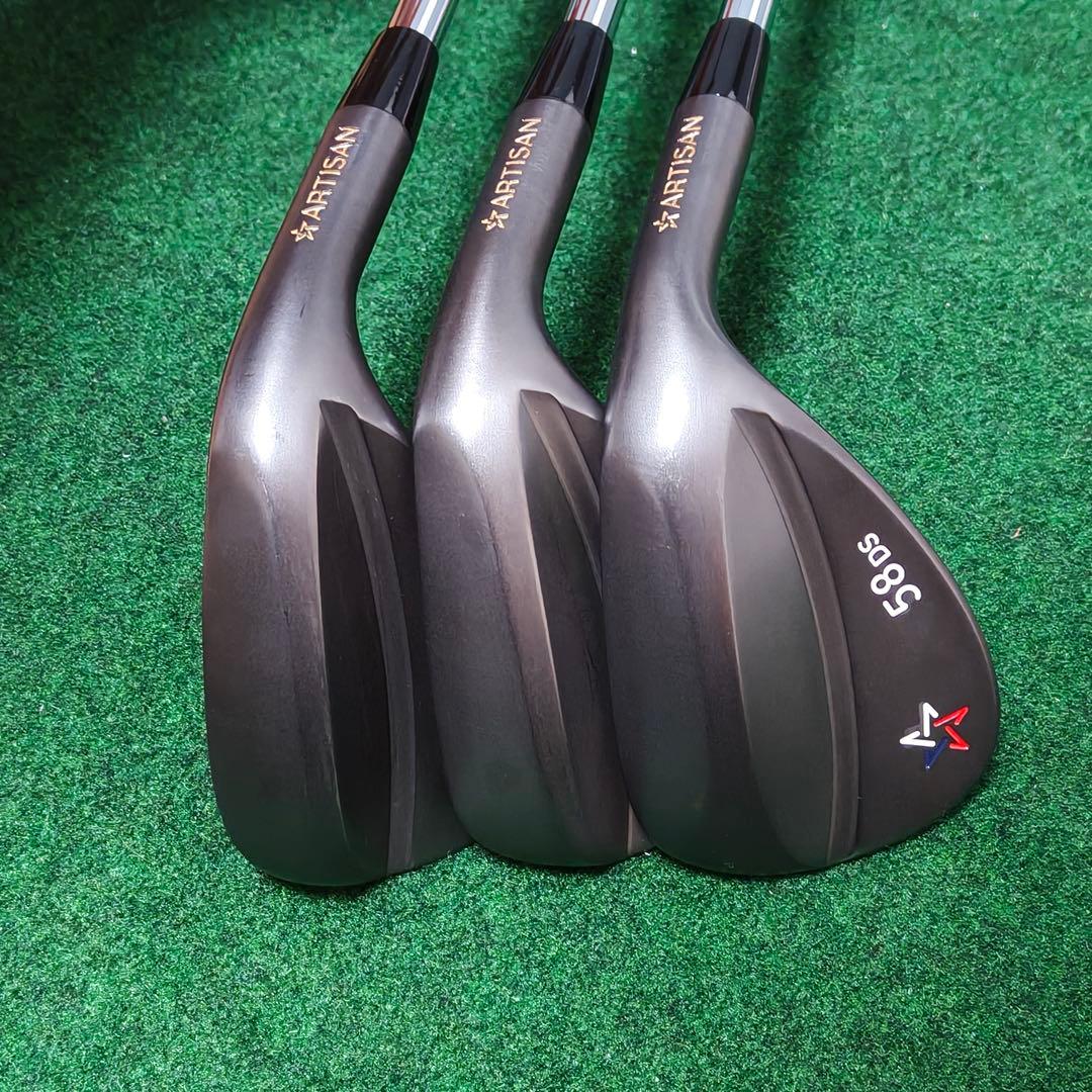 美品 Artisan ウェッジ 3本セット 48° 52° 58°