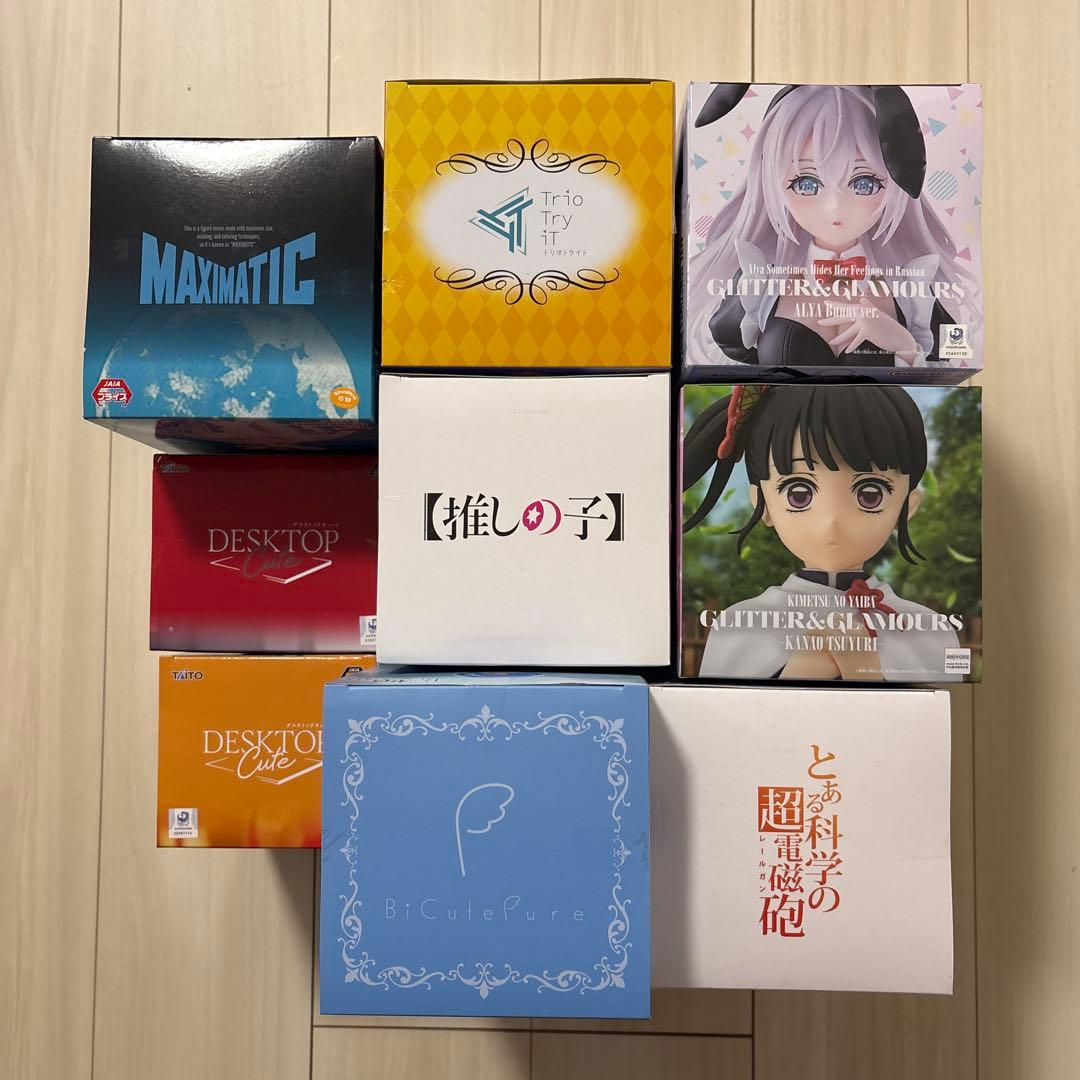 美少女フィギュアまとめ売り9点　新品未開封