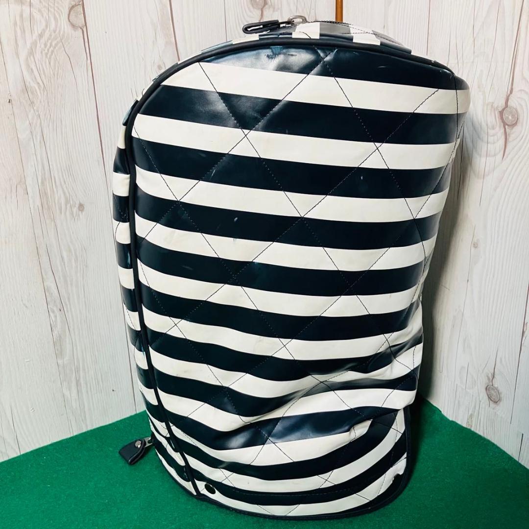 【希少】PEARLY GATES キャディバッグ ロゴボーダー パーリーゲイツ