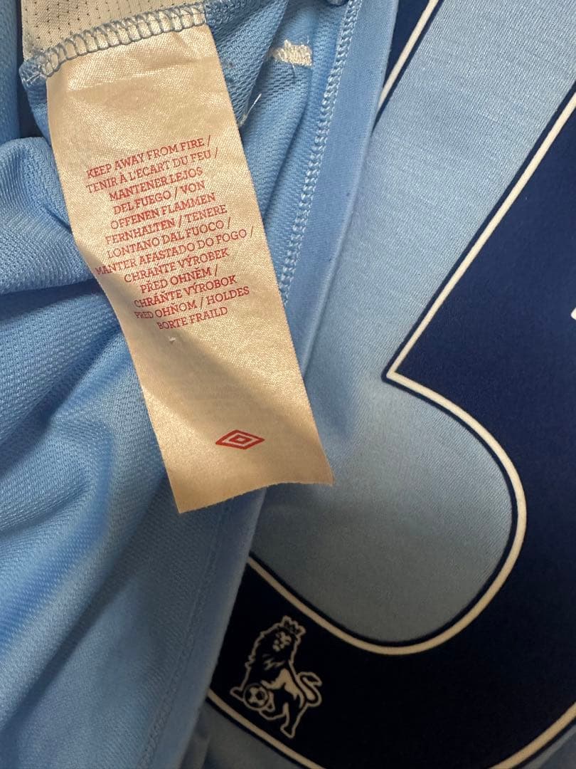 【バロテッリ#45】マンチェスターシティユニフォーム長袖11/12「サイズ42」