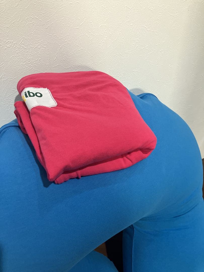 yogibo サポート ブルー+ピンクカバー1枚付き