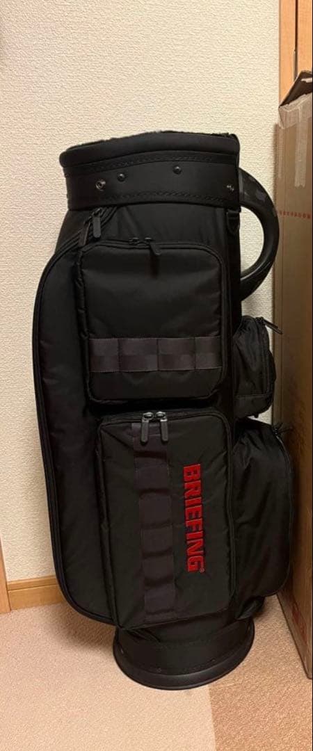 BRIEFING キャディバッグ CR-6 #03 ブラック