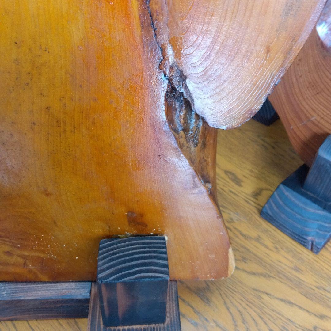 ついたて　衝立　１枚板　アンティーク　Ｃ