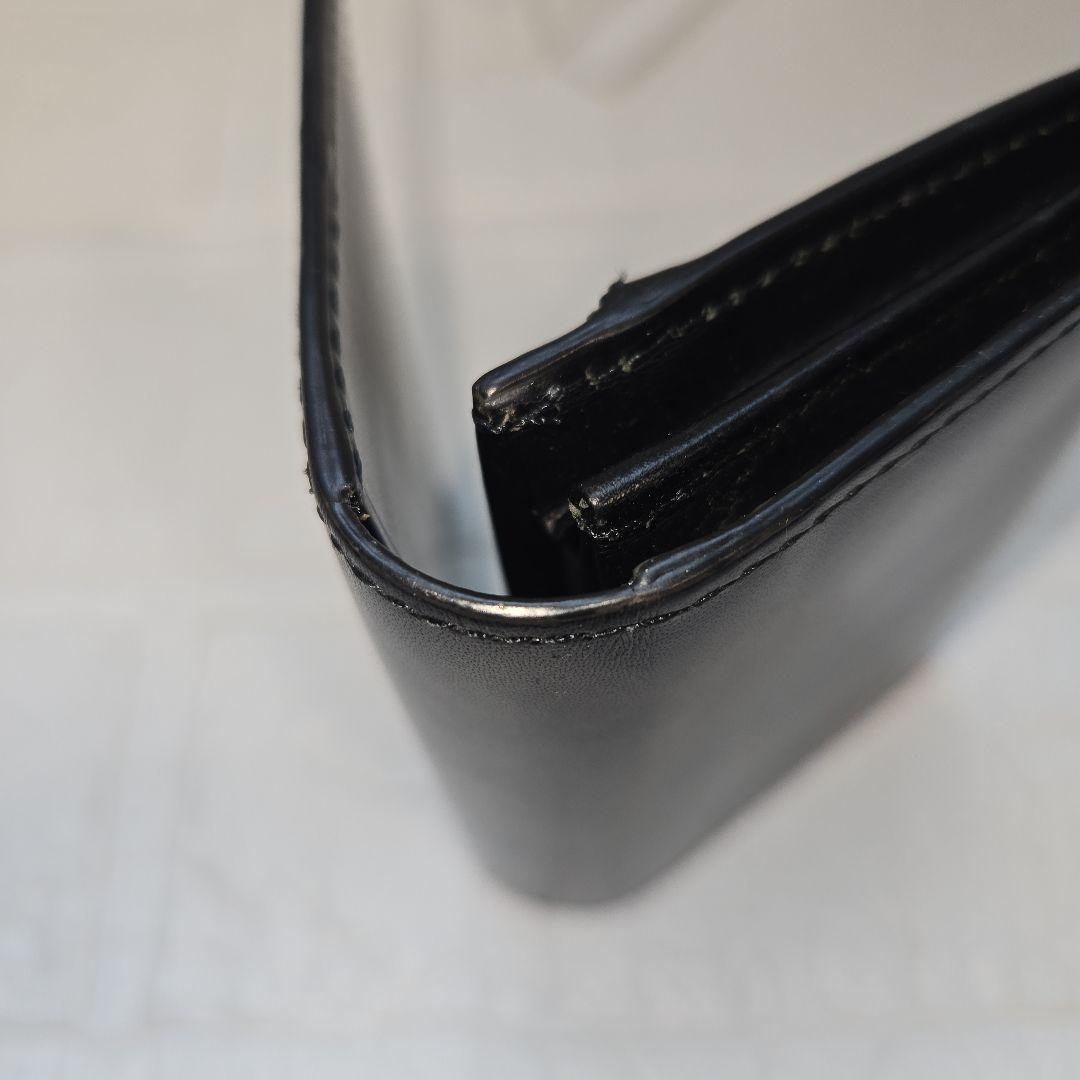 極美品♪ ポールスミス　名刺入れ　マーケトリーストライプ　ブラック