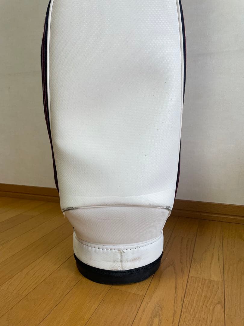 Srixon キャディバッグ　ホワイト/レッド