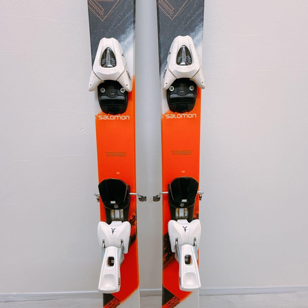 【SALOMON】NFX 140cm ジュニアスキー Atomicビンディング付