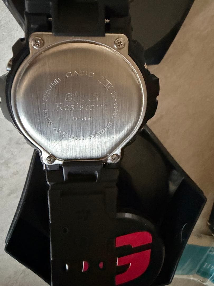 CASIO G-SHOCK DW-6600 ブラック×オレンジ FOX FIRE