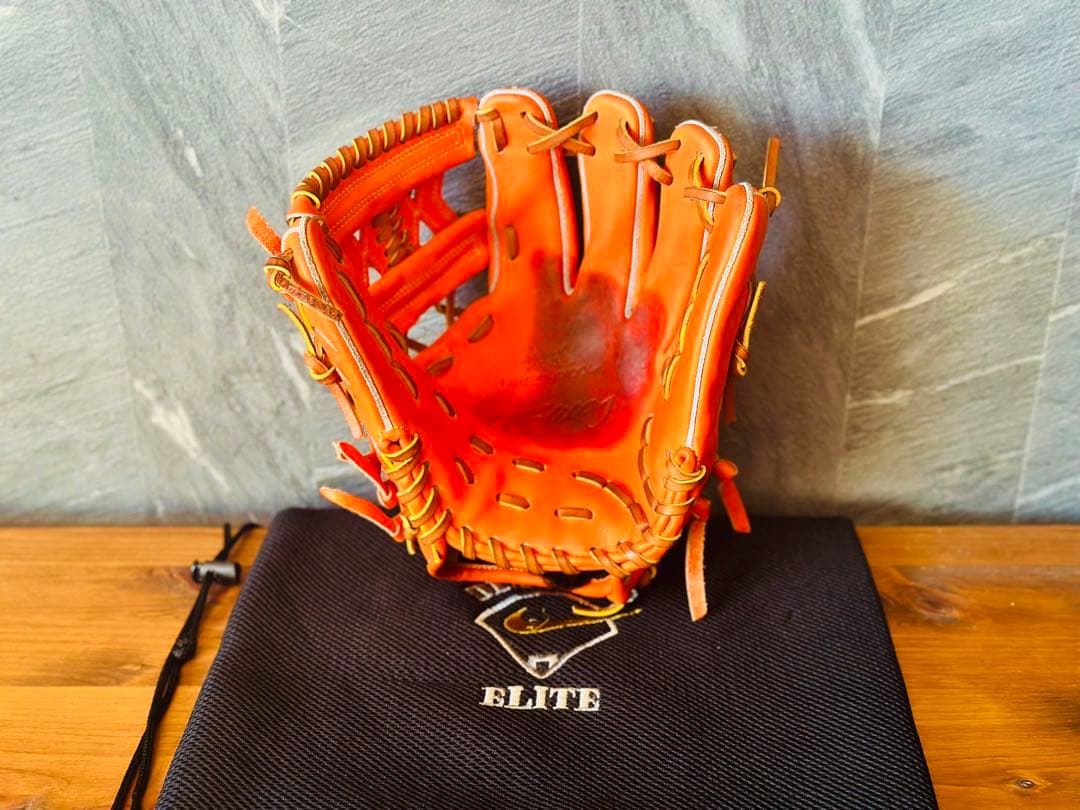 極美品 NIKE ナイキ 硬式 最上級モデル 内野用グラブ 廃盤超希少品 極上品