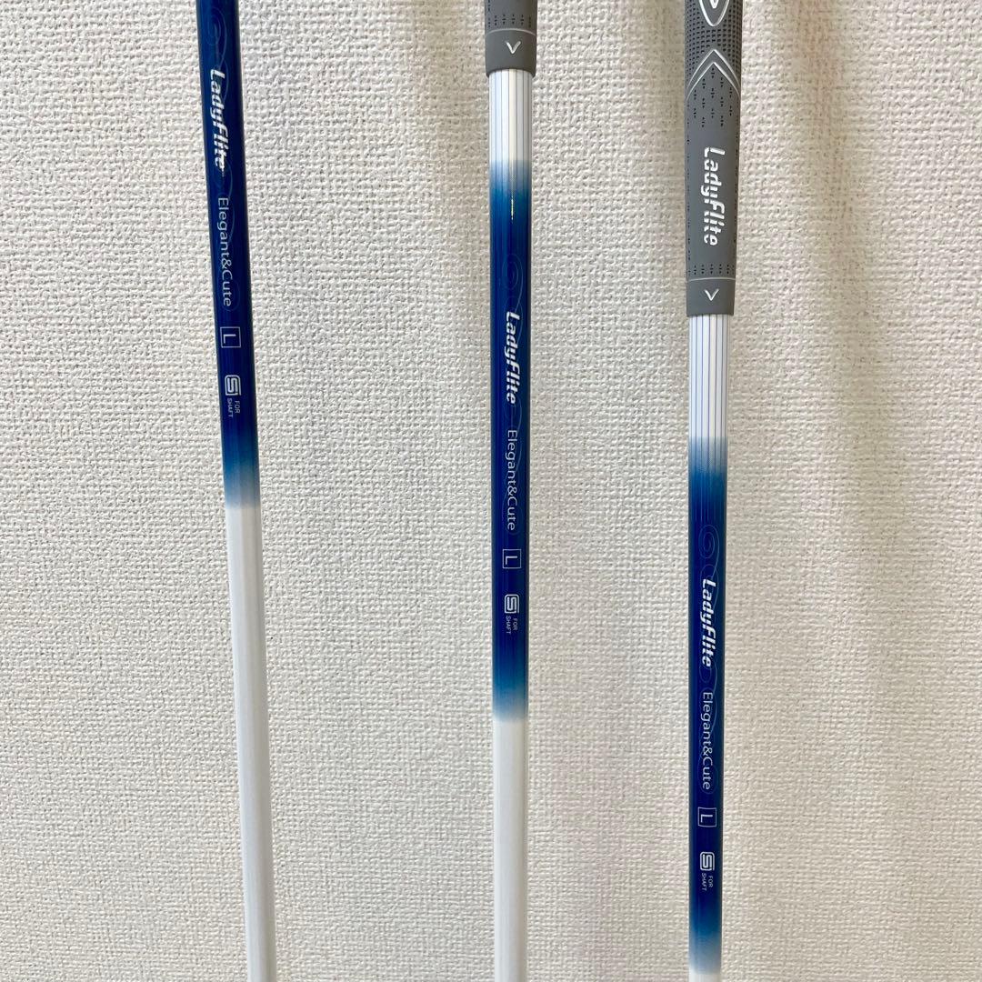 LadyFlite レディース ゴルフ ハーフセット　フレックスL 8本