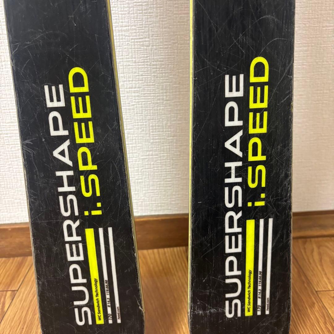 スキー HEAD SUPERSHAPE I.SPEED 170cm