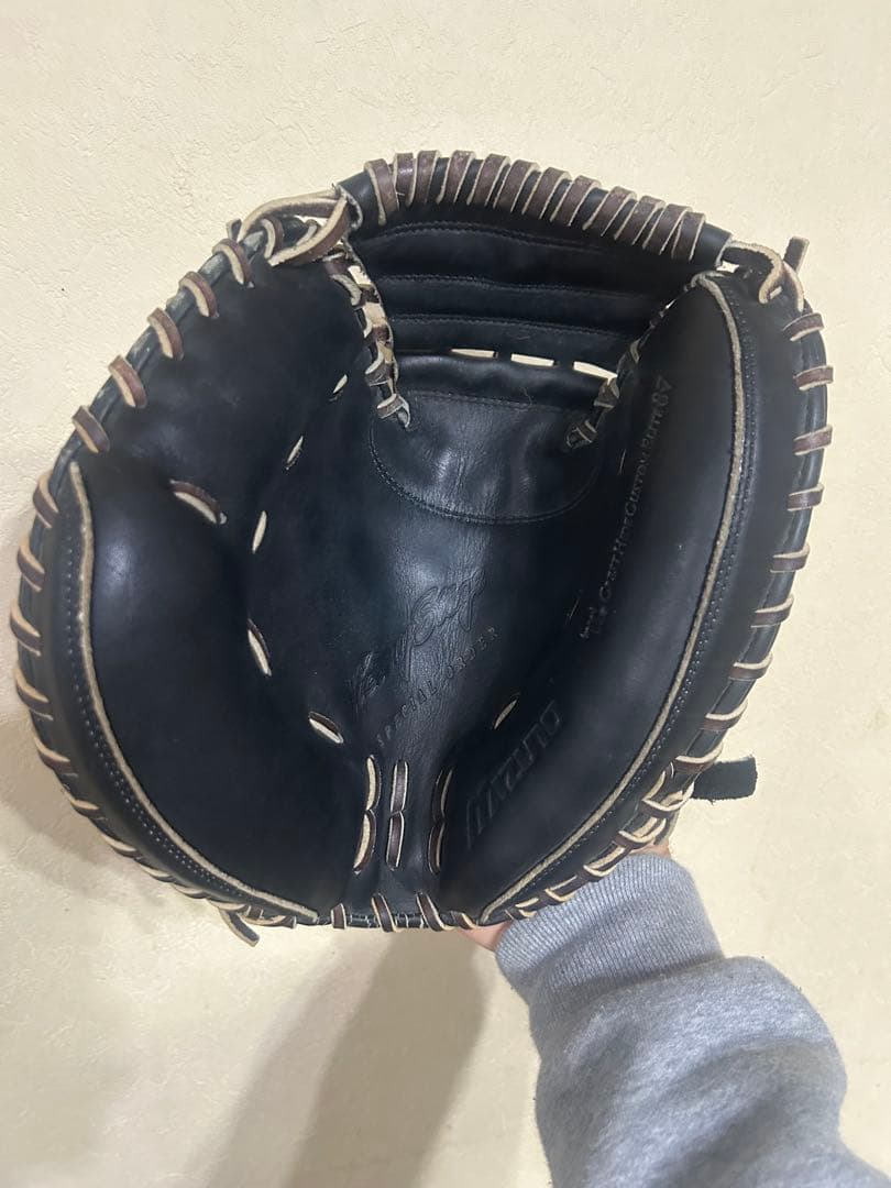 Mizuno 軟式グローブ 左投げ用キャッチャーミット