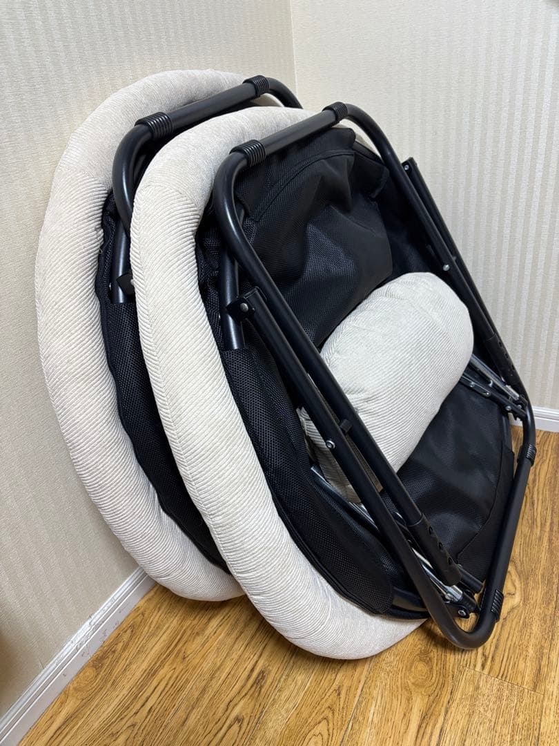 Hinata Life ひなたライフ 2wayフォールディングチェア 椅子 2脚