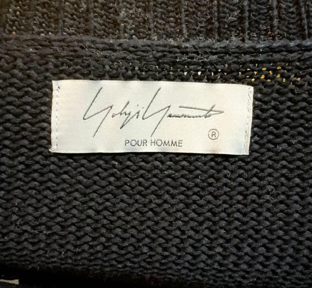 yohji yamamoto POUR HOMME 変形ニット　セーター