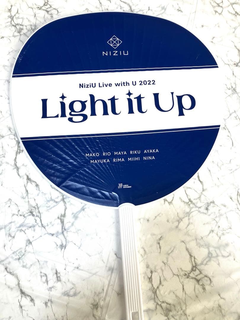 NiziU ペンライト RIO うちわ ケース ライブグッズ 公式