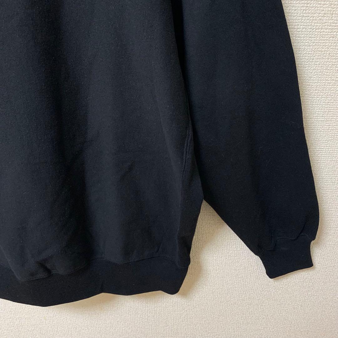 【極美品】cabaret poval スウェット　ロゴ　裏起毛　黒　L