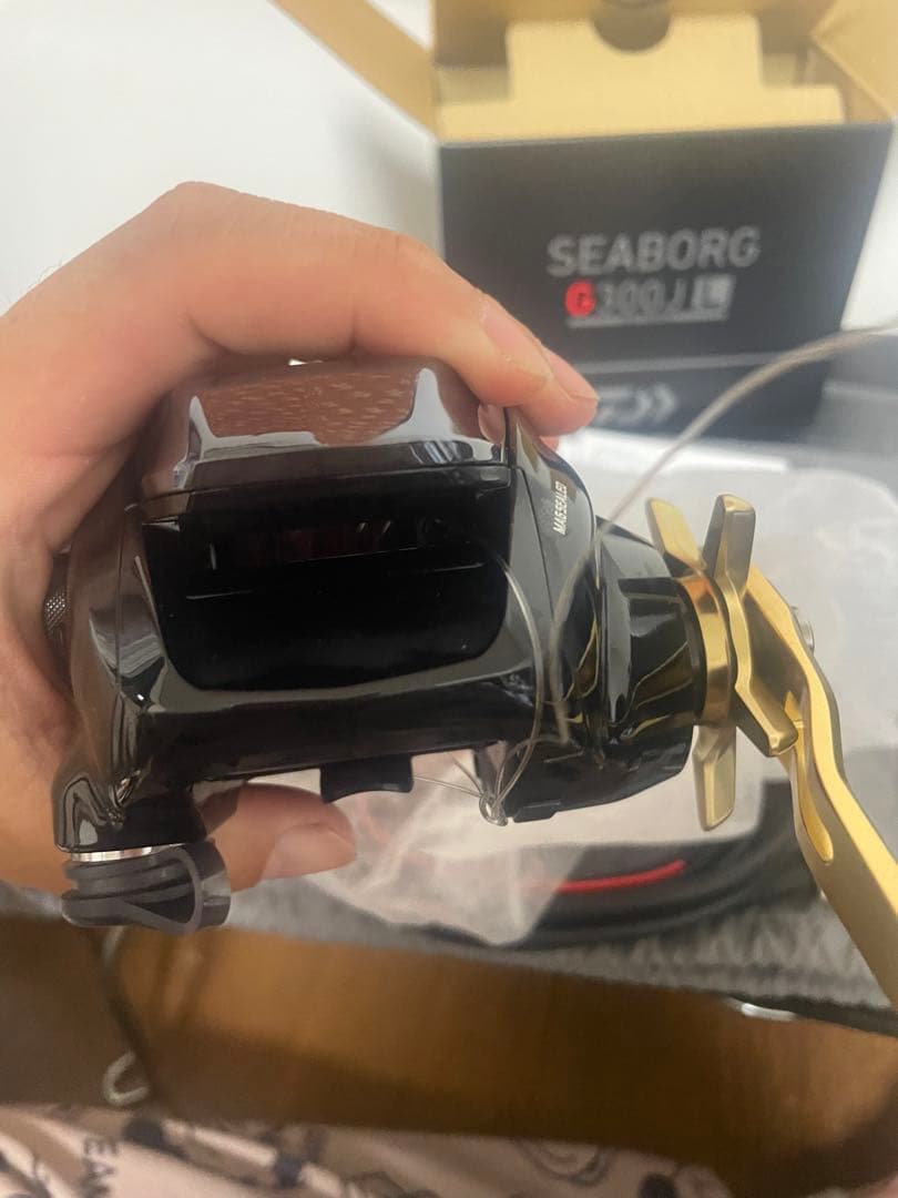 SEABORG G300JL 左ハンドル 電動リール