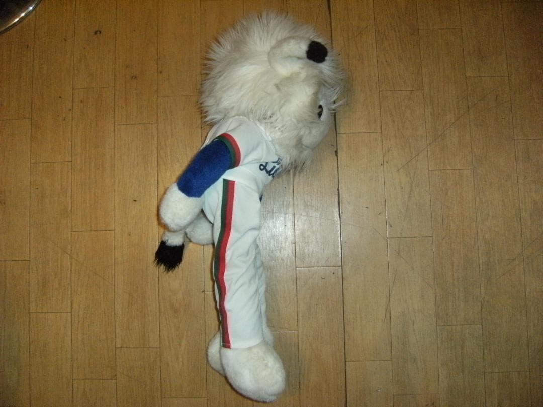 廃番★昭和レトロ★日本製★三英★西武ライオンズ キャラクター レオ ぬいぐるみ