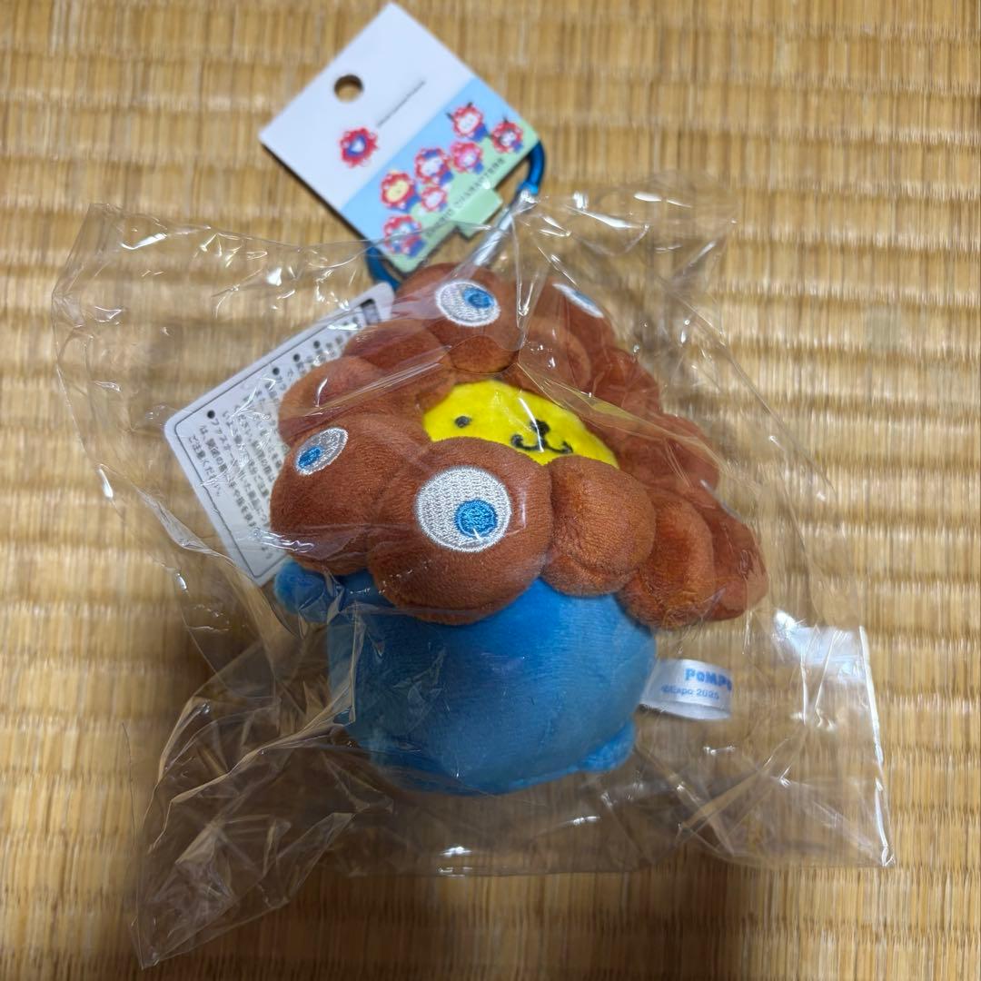 新品【万博会場限定】ミャクミャクポムポムプリンカラビナ