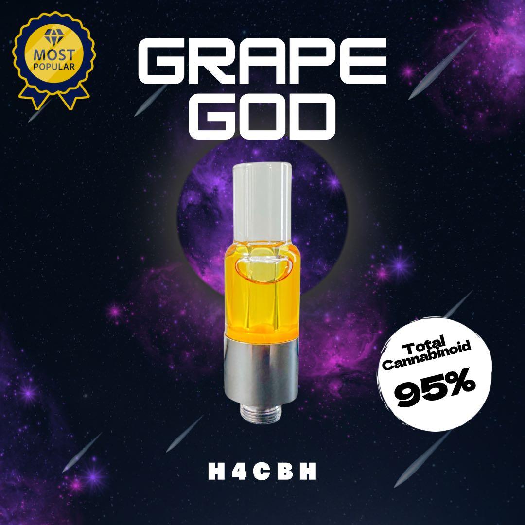 【人気No.1】霞の境GrapeGod H4CBH 1.0mlグレープゴッド31