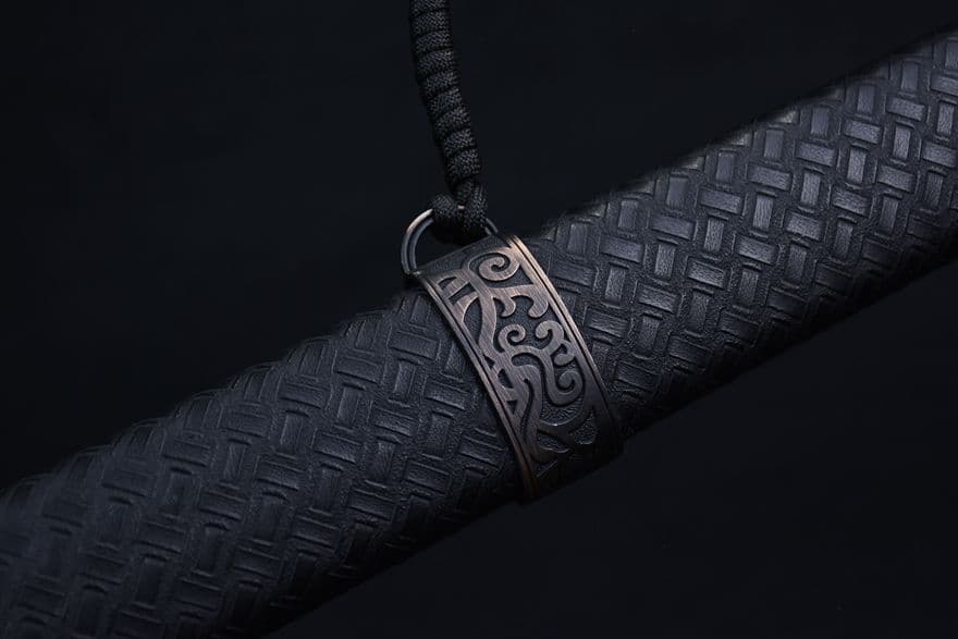 武具　刀装具　日本刀　模造刀 横刀  直刀 曲龍