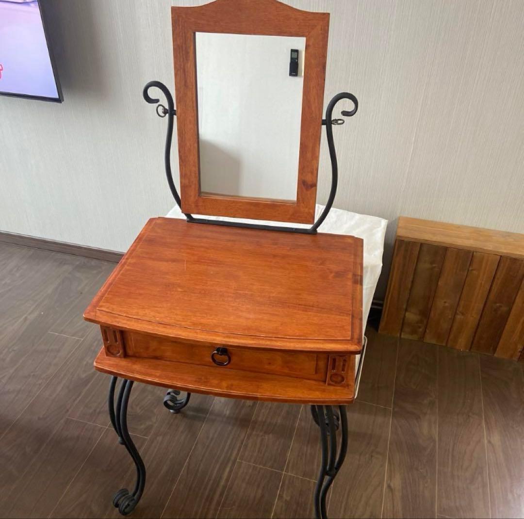 猫脚 ドレッサー アンティーク アイアン レトロ レア 送料込み