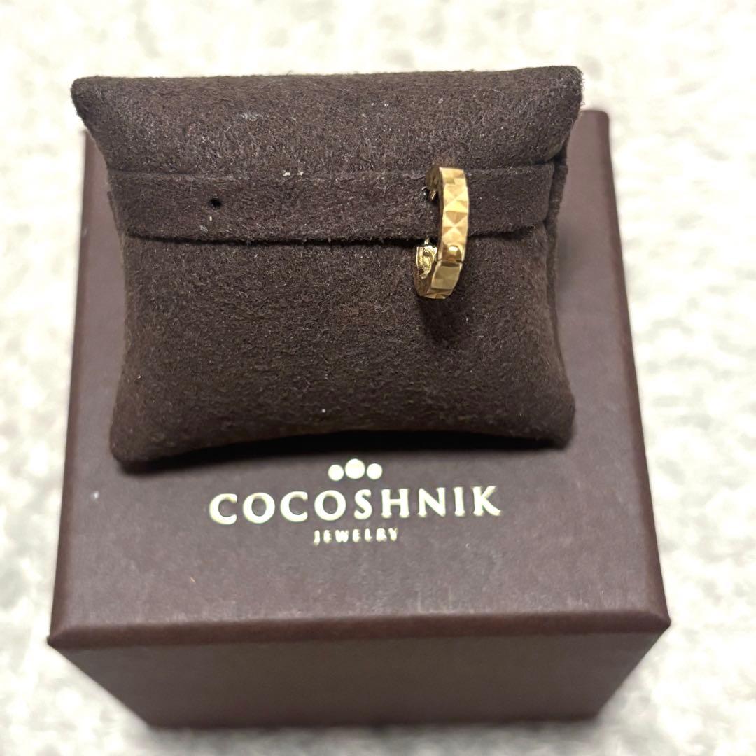 ♦︎ココシュニック♦︎k10 中折れフープピアス♦︎片耳♦︎ミラーカット