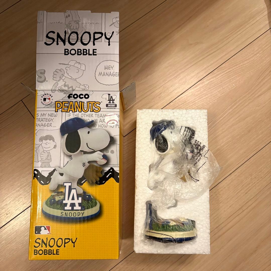 2025 DODGERS SNOOPY bobblehead 限定 ボブルヘッド