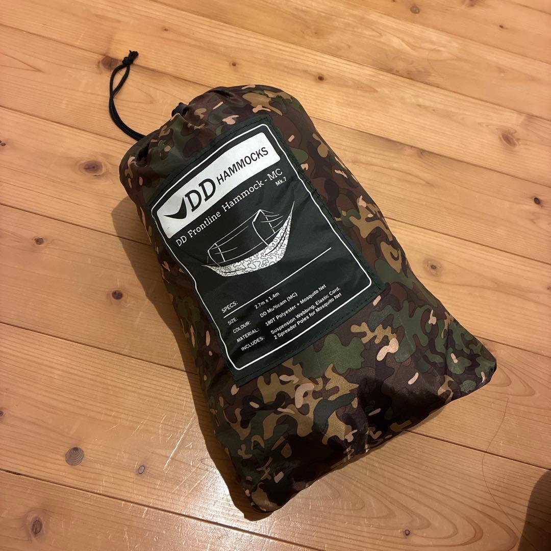【新品】DDハンモック マルチカム ウーピーサスペンションセット スリーブ