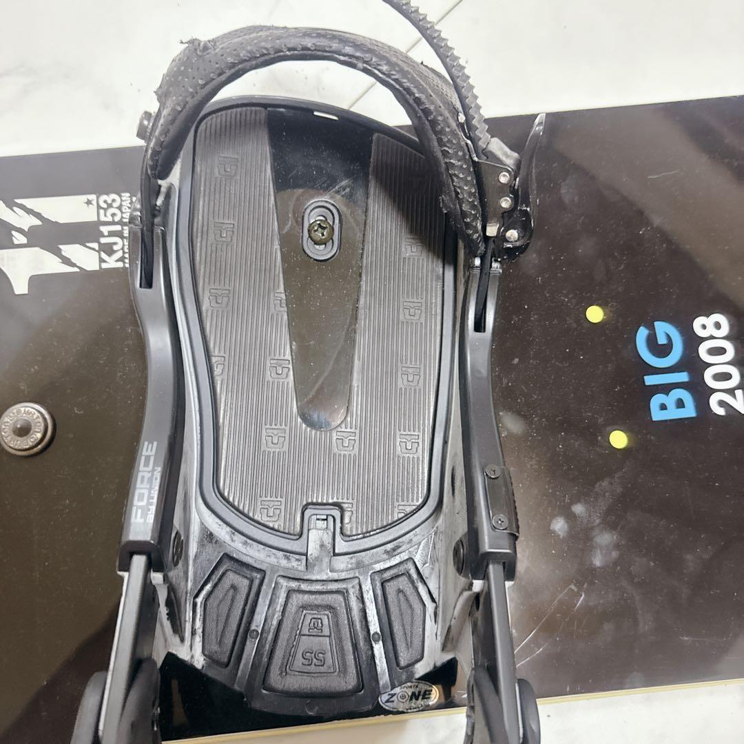 November BIG 2008 スノーボード 153cm バインディング付き