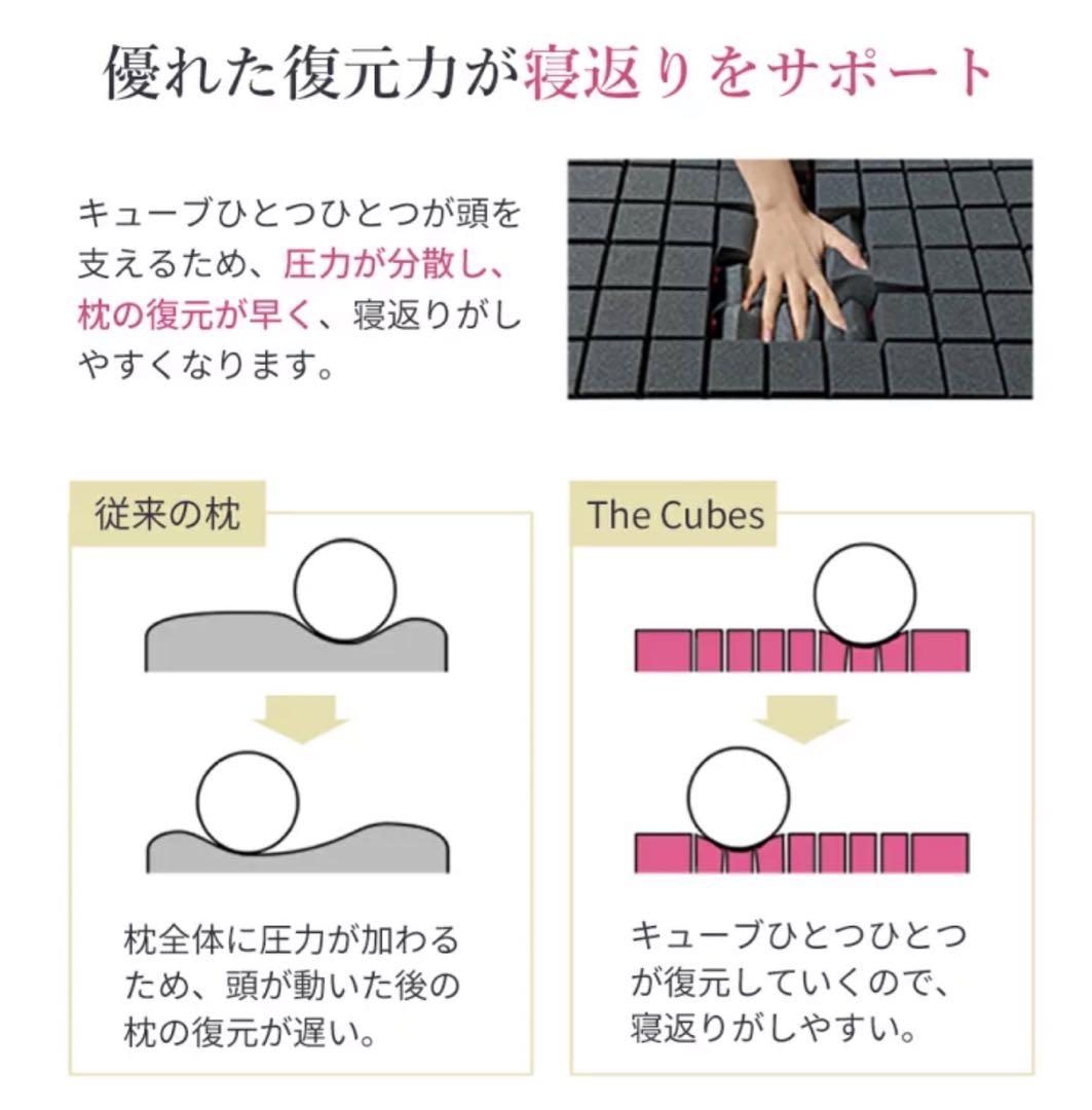 The Cubes 無重力まくら