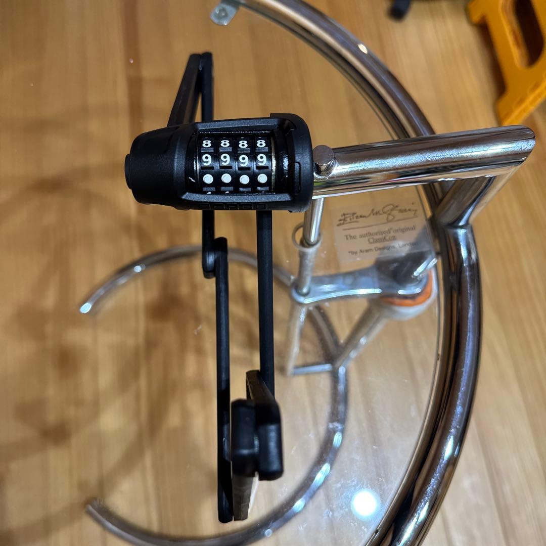 ABUS BORDO LITE 6050 アバス 自転車ロック 折りたたみ式　黒