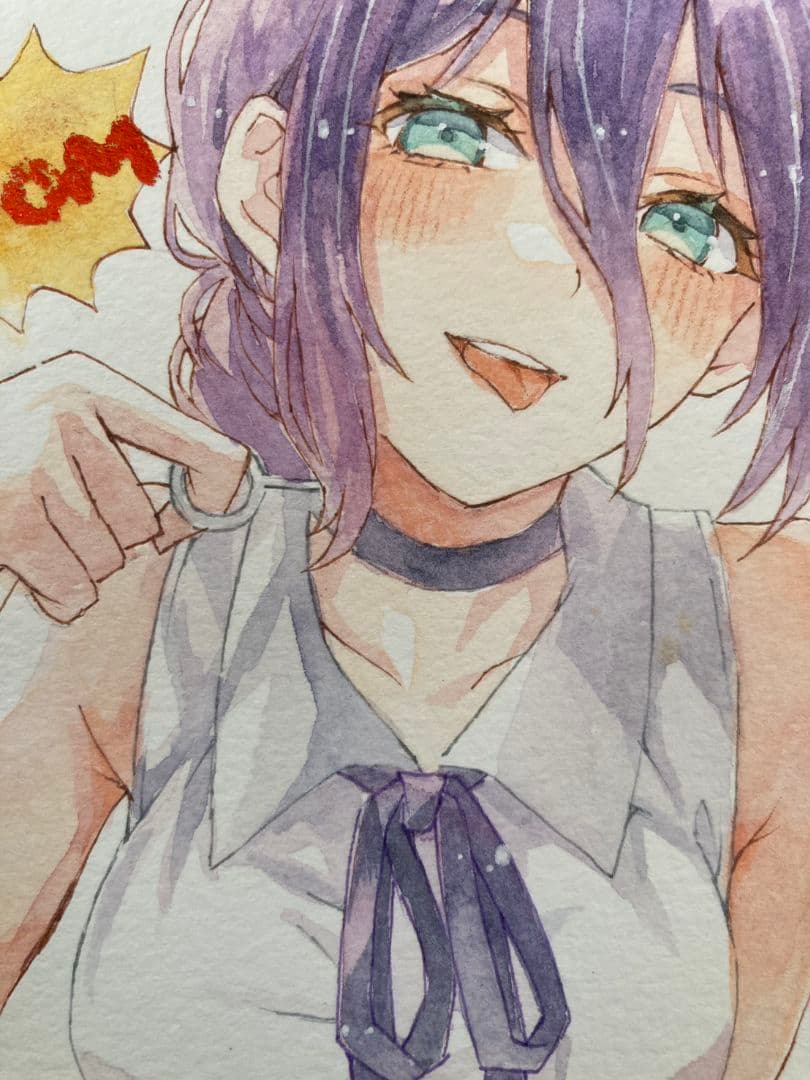 ○*○様 ☆手描きイラスト☆チェンソーマン☆レゼ☆直筆１点