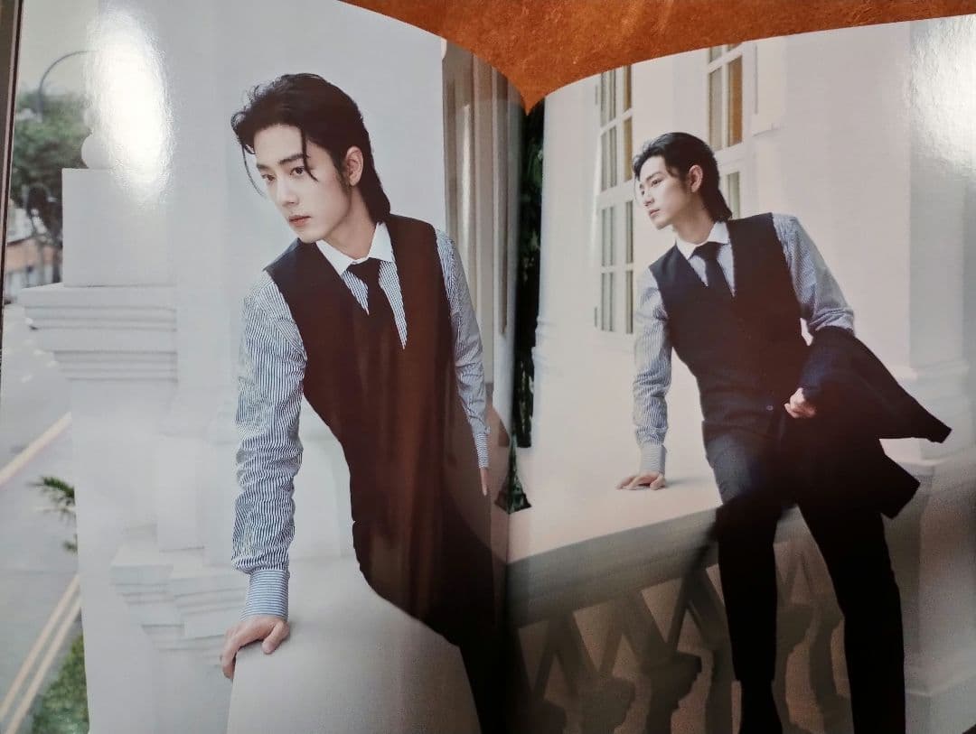 陳情令　肖戦最新作　ラルフローレンシンガポール写真集　A4サイズ28p