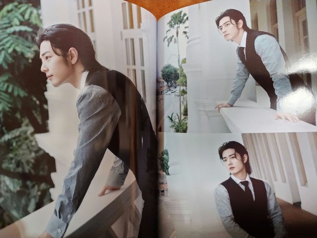 陳情令　肖戦最新作　ラルフローレンシンガポール写真集　A4サイズ28p