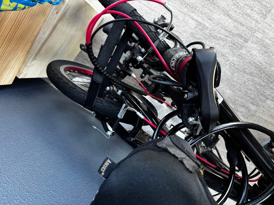 お得な付属品全て込み！超軽量Trans Mobilly 折りたたみ電動自転車