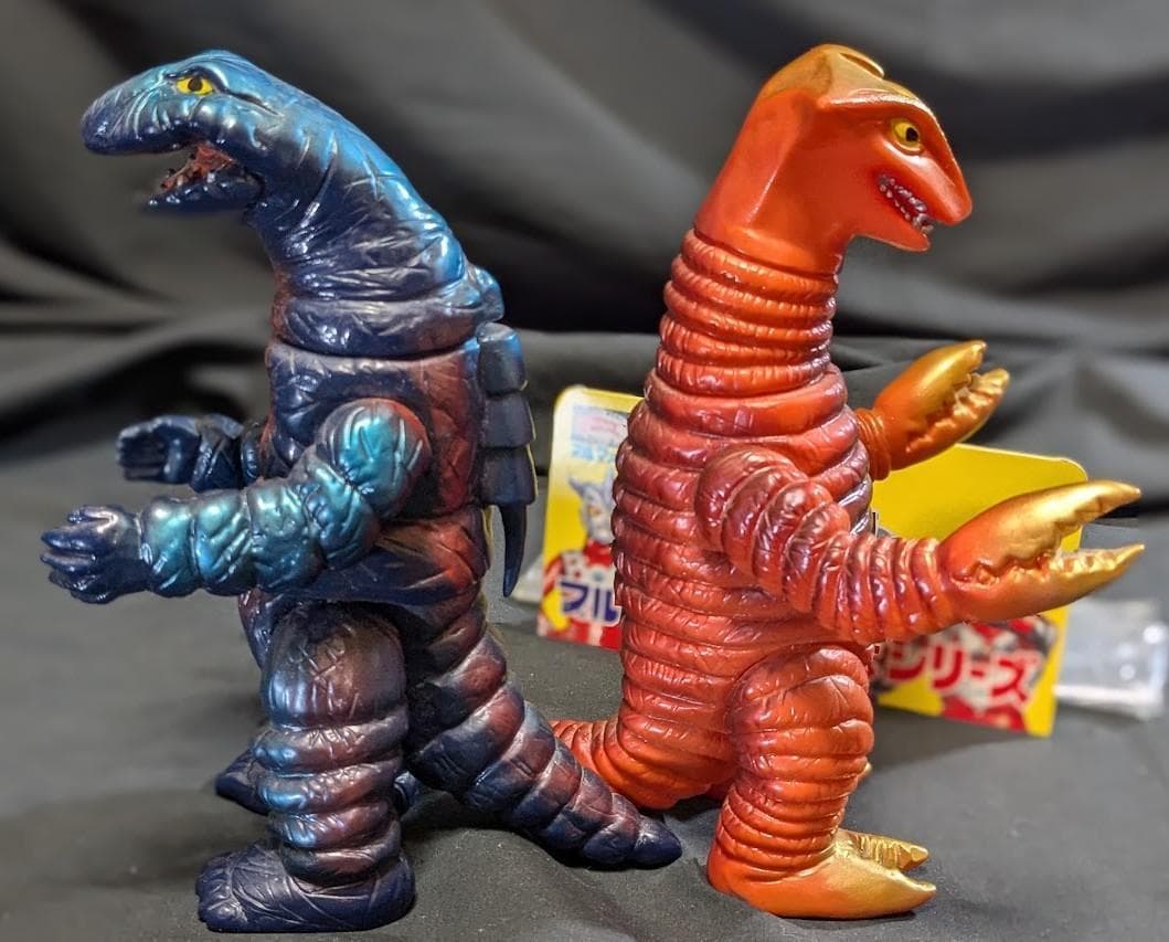 サドラー＆デットン　帰ってきたウルトラマン登場怪獣（ブルマァク復刻）２体セット